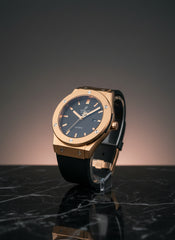 Hublot Black & Gold-Tone Signature Watch