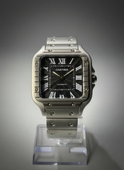 Titanium Grey Executive Roman Watch