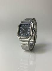 Titanium Grey Executive Roman Watch