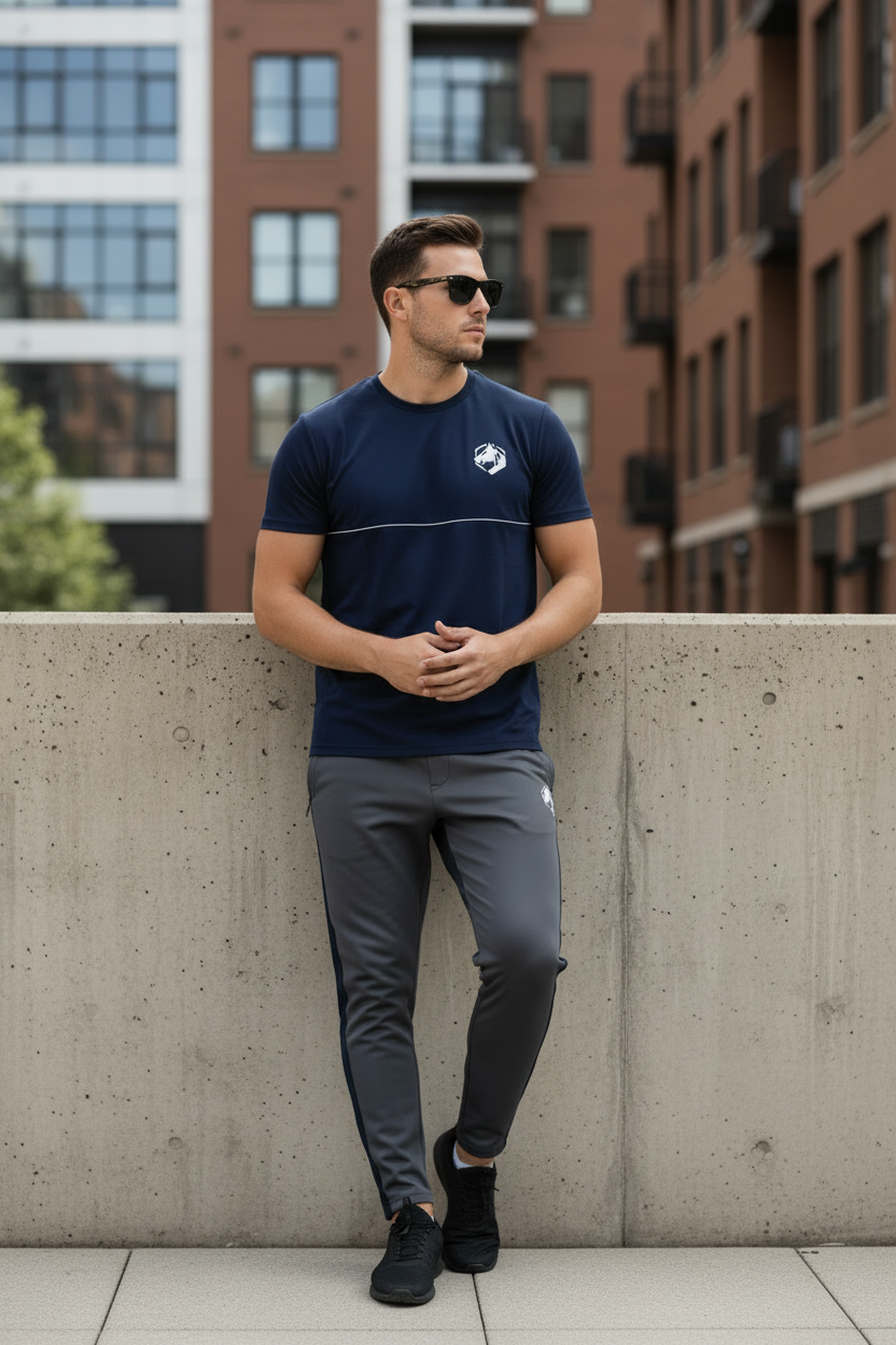 Leaning Against Wall