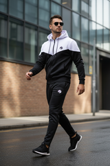 Model walking confidently