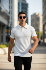 Model walking forward