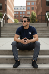 Sitting on Platform