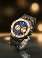 Hublot Genève 'Stellar Chronos' Two-Tone Steel