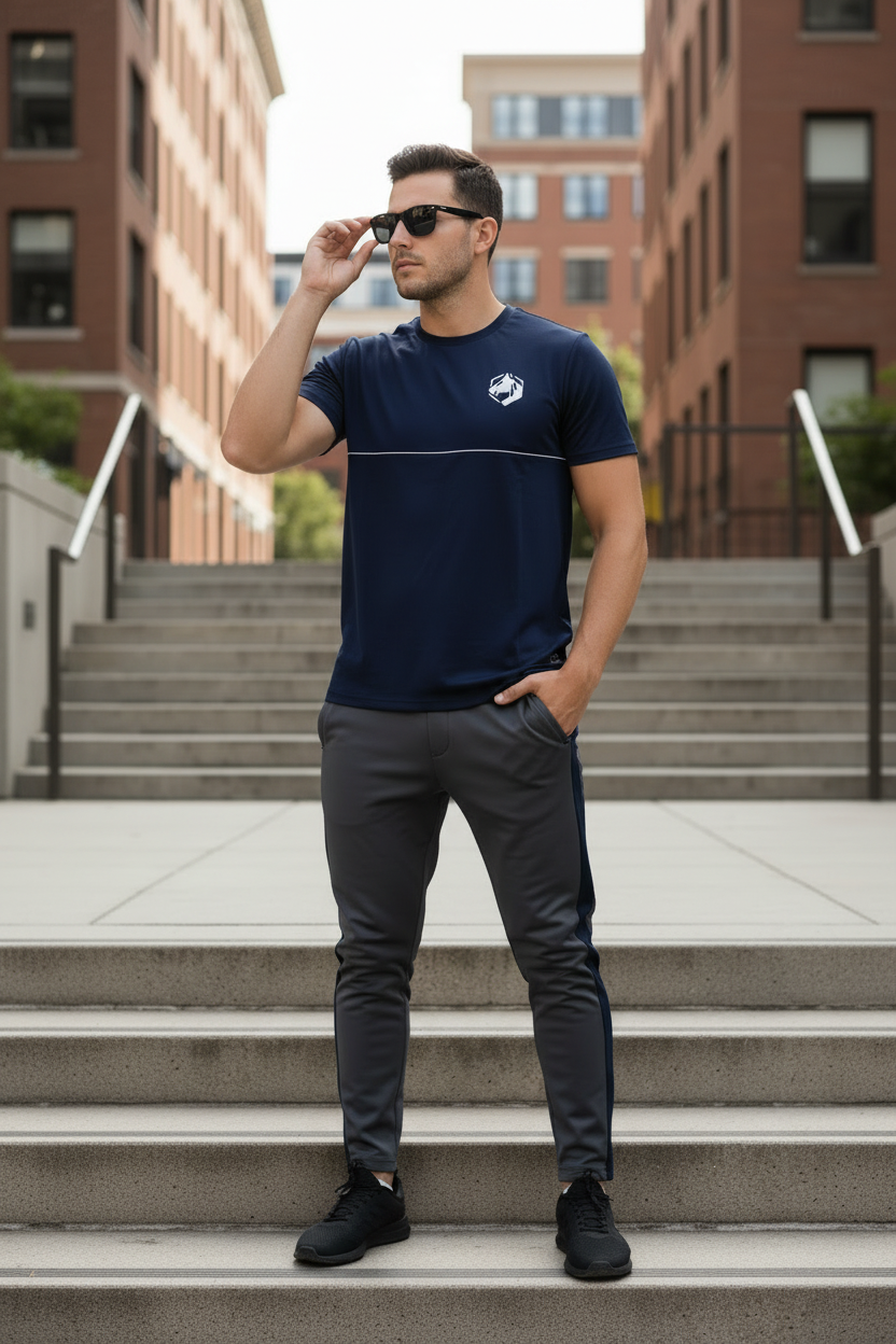 Adjusting Sunglasses