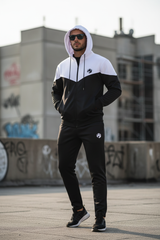 Full body with hood up
