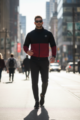Model in dynamic walking motion