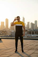 Rooftop with skyline