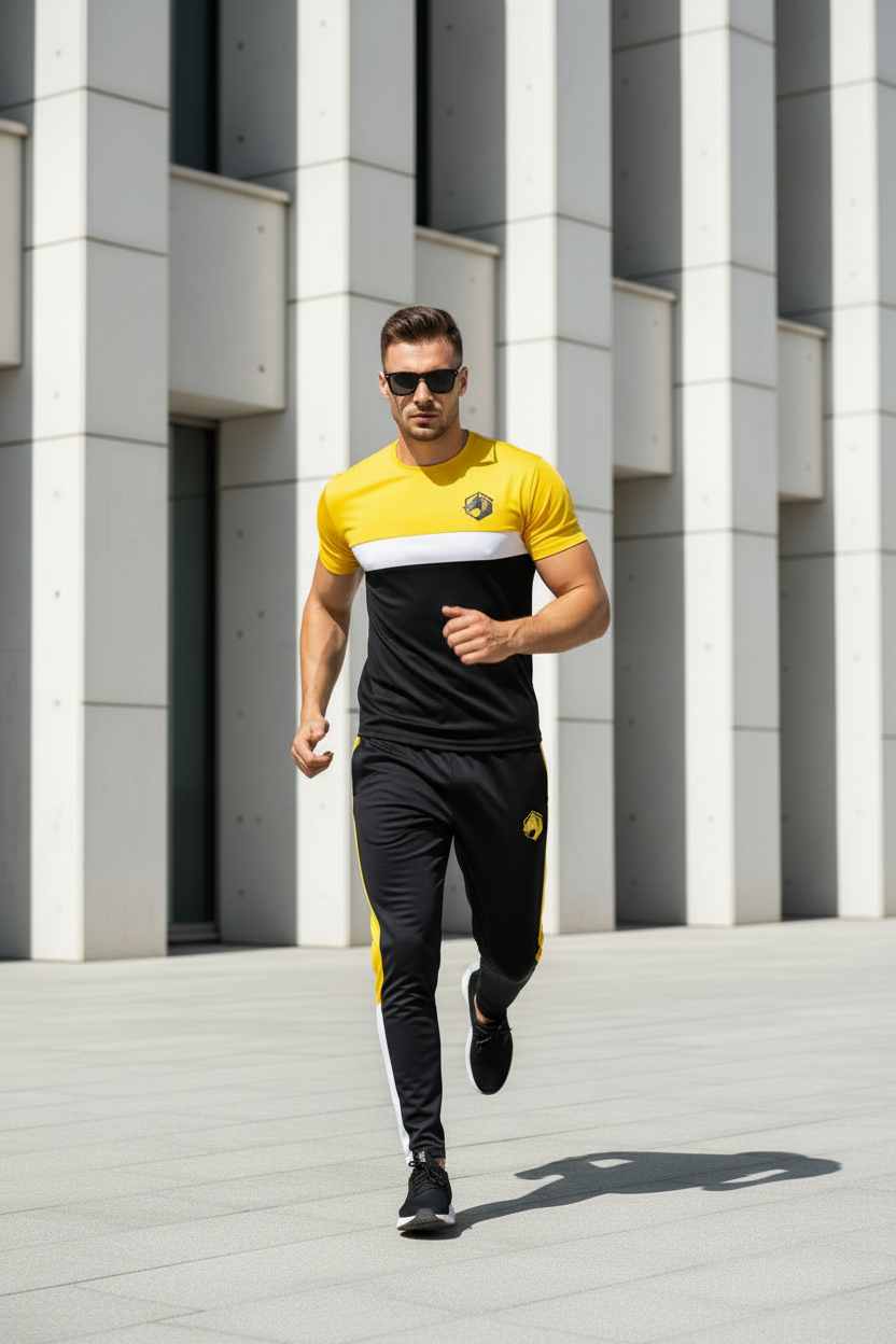 Urban plaza daylight