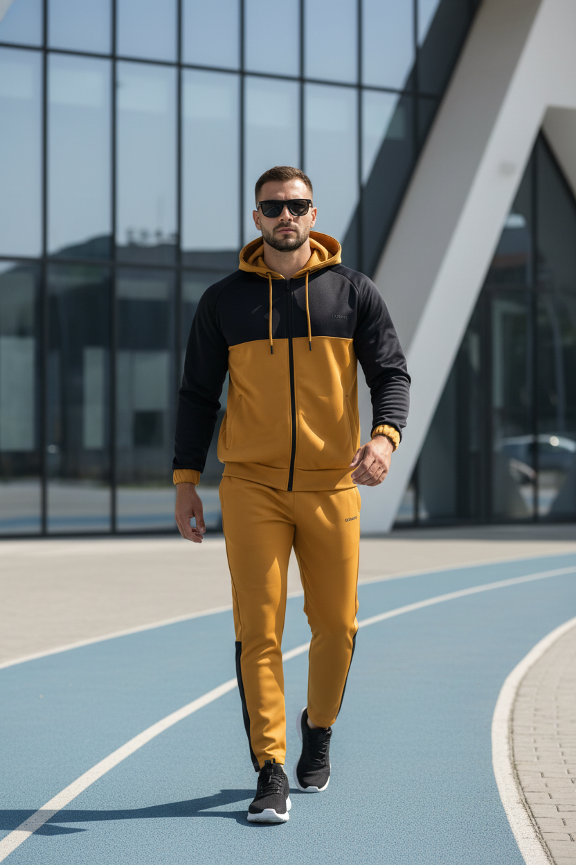 Walking towards camera