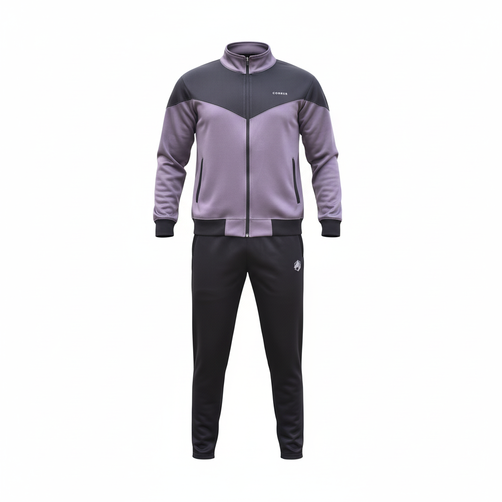 Wrinkle-Free Tracksuit Flat Lay